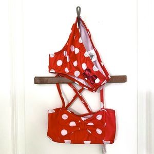 Minnie Mouse Size 2 Todder Bikini - Official Disney